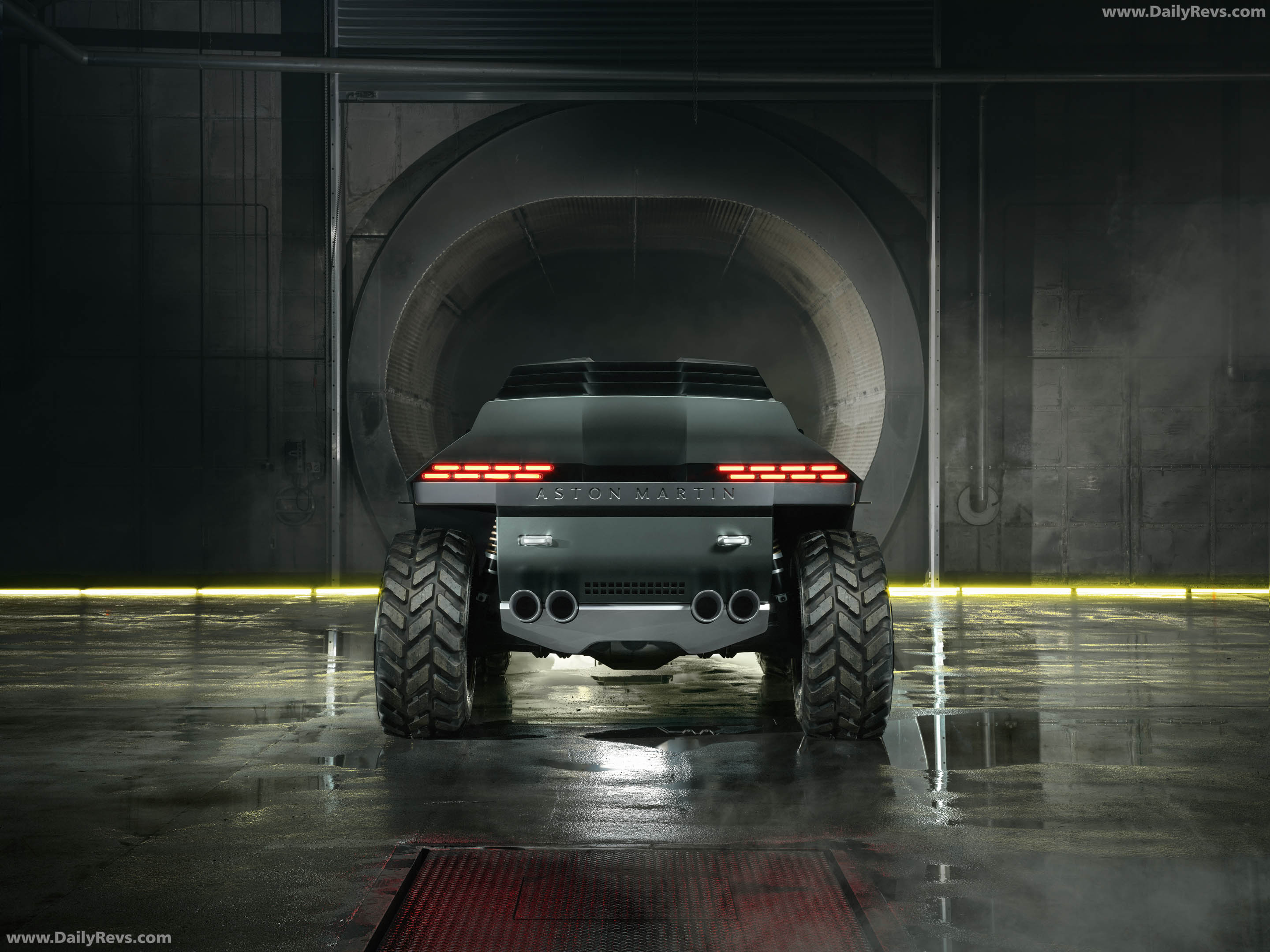 2026 Aston Martin Dreadnought Concept Rear View